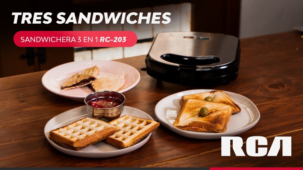 Todo lo que debes saber sobre la sandwichera Orbegozo SW 7550 3 en 1 ...
